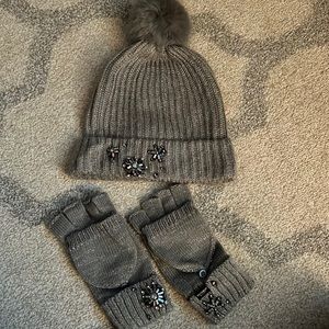 Victorias Secret Hat and Glove Set - Brand New
